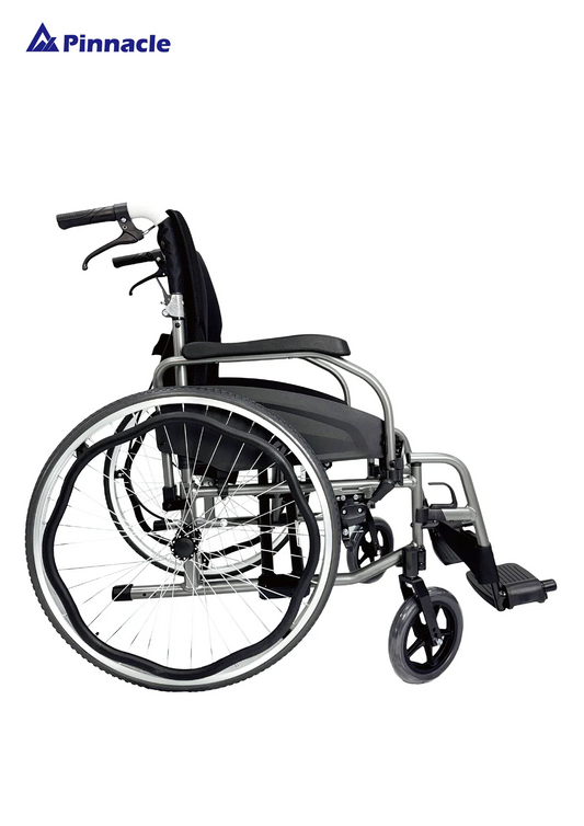 Able-Living Self-Propelling Wheelchair - Daily Mobility, Contoured Seat, 115kg Capacity