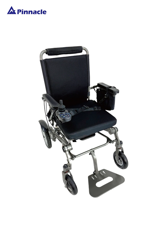 Able-Living Aluminium Foldable Electric Wheelchair - Outdoor Mobility, Dual Motors, Suspension