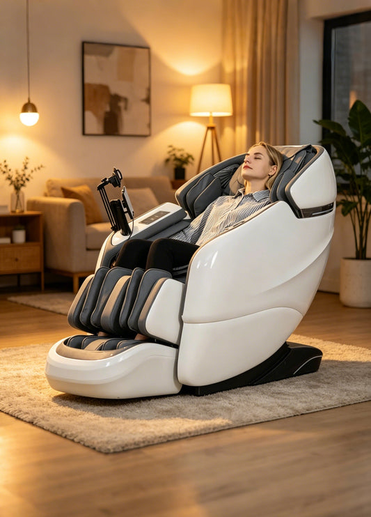 3D Full-Body Massage Chair - Daily Comfort, Body Detection, Capsule Design