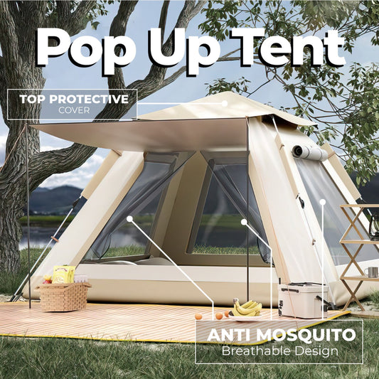 AeroPeak 6 tent set up outdoors