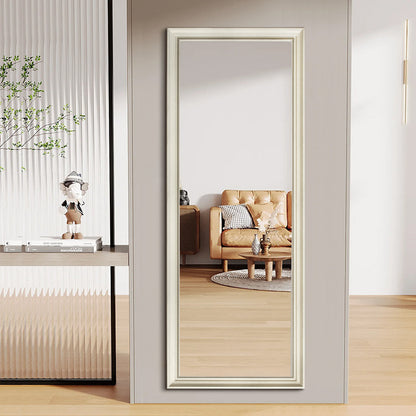 Antique White Elegant Full Length Mirror - FLM18