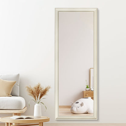 Antique White Elegant Full Length Mirror - FLM18