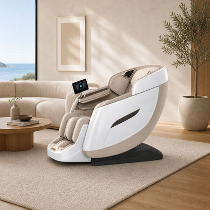 Smart Full-Body Massage Chair - Daily Comfort, Capsule Design, Home Relaxation