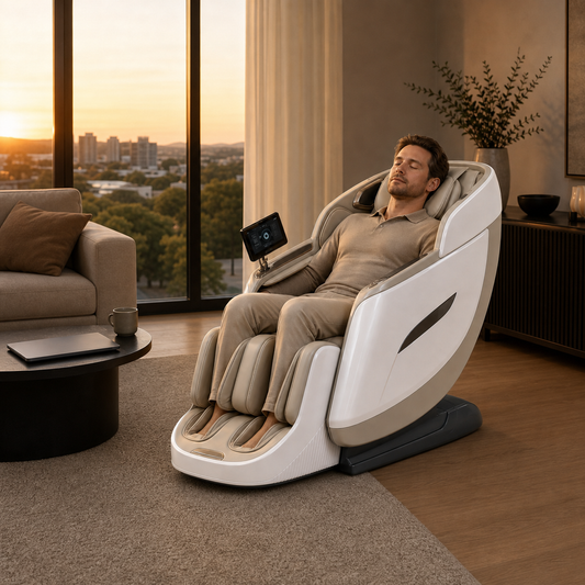 Smart Full-Body Massage Chair - Daily Comfort, Capsule Design, Home Relaxation