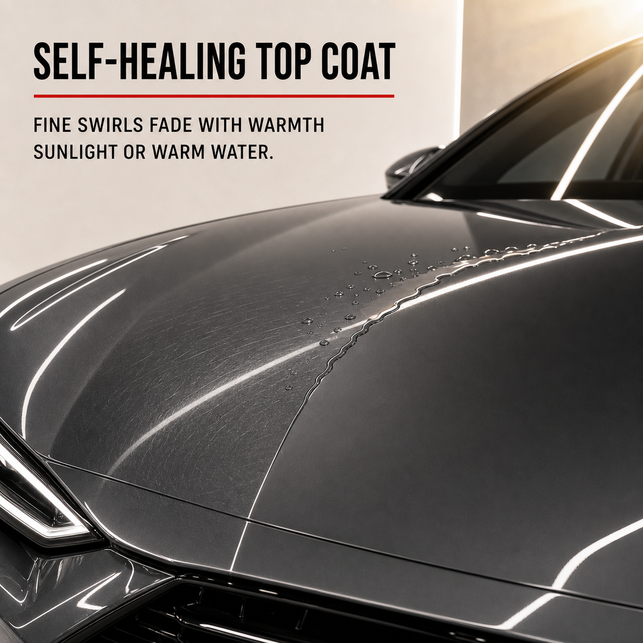Clear Glossy TPU PPF Paint Protection Film - 3