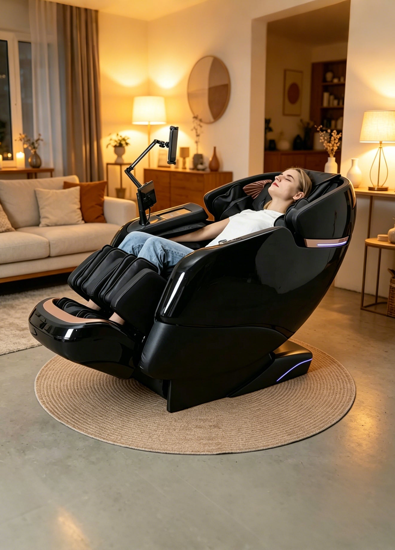 3D Full-Body Massage Chair - Daily Comfort, Body Detection, Capsule Design
