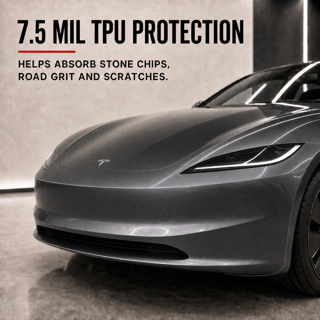 Clear Glossy TPU PPF Paint Protection Film - 4