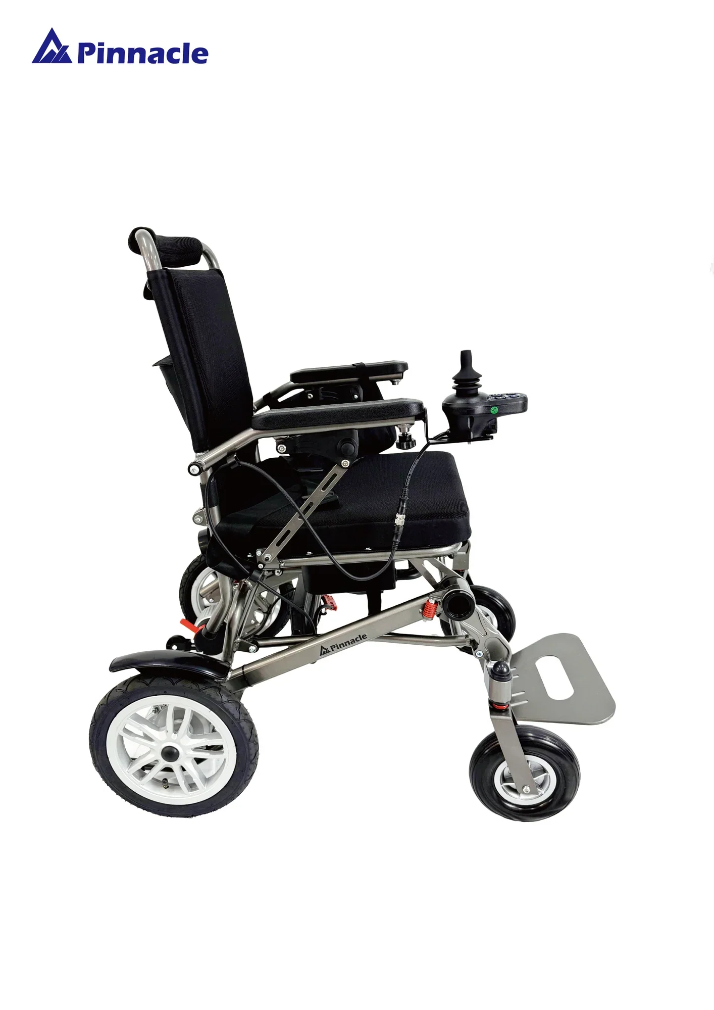 Able-Living Aluminium Foldable Electric Wheelchair - Outdoor Mobility, Dual Motors, Suspension