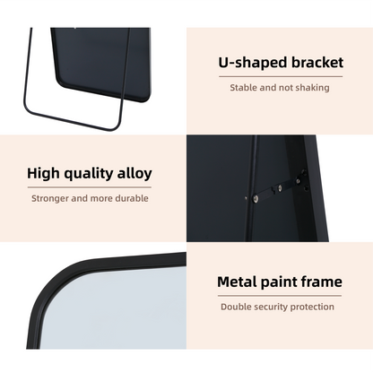 Mirror safety glass detail