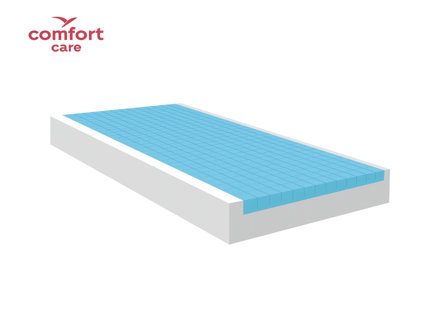 Able-Living Cooling Gel Memory Foam Mattress - Bedroom Comfort, Dual-Layer Support