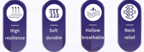 Able-Living Honeycomb Support Cervical Pillow - Bedroom Comfort, Breathable Cooling Design