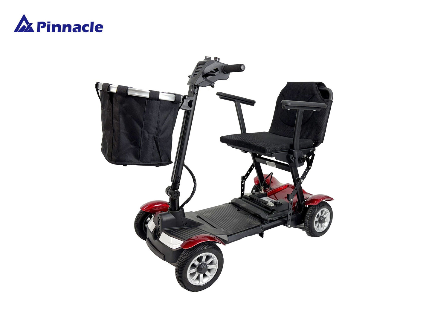 ZoomFlex Foldable Mobility Scooter with Shock Absorption, Compact Design & Long Range