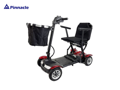 ZoomFlex Foldable Mobility Scooter with Shock Absorption, Compact Design & Long Range