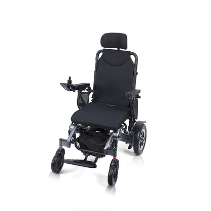 Able-Living Automatic Folding Electric Wheelchair - Independent Travel, Remote Control, Suspension
