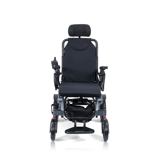 Able-Living Automatic Folding Electric Wheelchair - Independent Travel, Remote Control, Suspension
