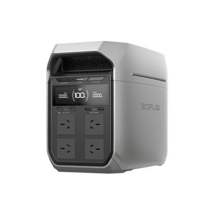 EcoFlow DELTA 3 Plus portable power station – three-quarter product view