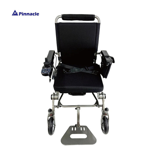 Able-Living Aluminium Foldable Electric Wheelchair - Outdoor Mobility, Dual Motors, Suspension