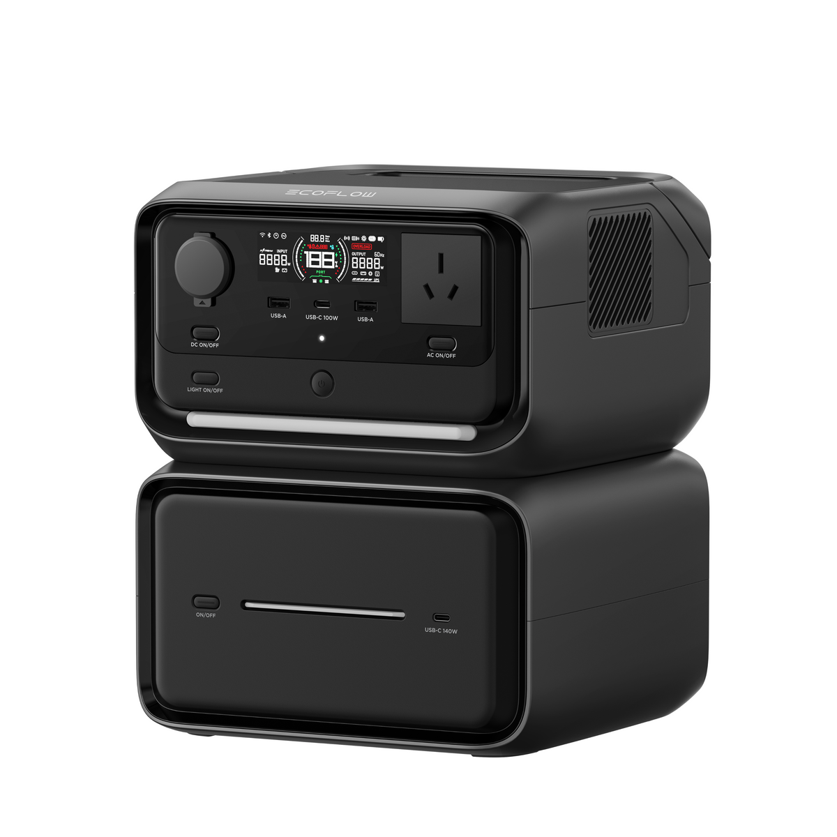EcoFlow RIVER 3 Max Plus with EB600 Smart Extra Battery – product view