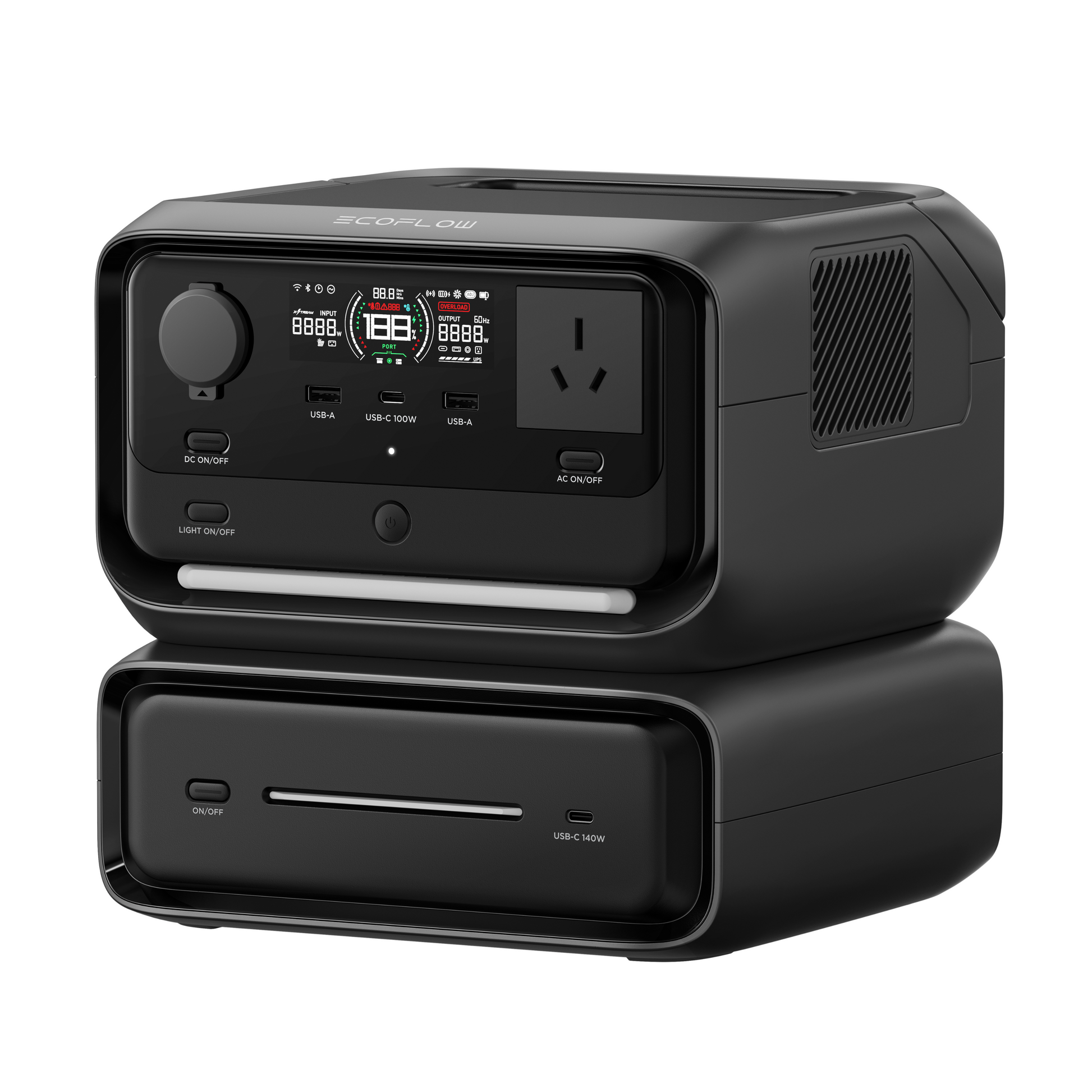 EcoFlow RIVER 3 Max with EB300 Smart Extra Battery – product view