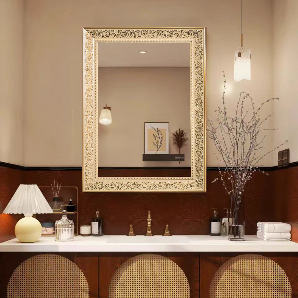 Ornate Frame Bathroom Mirror - FLM24