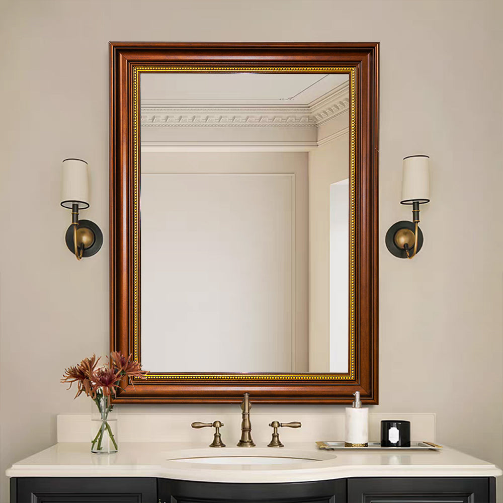 Elegant Wall Mirror (Bronze) - FLM33