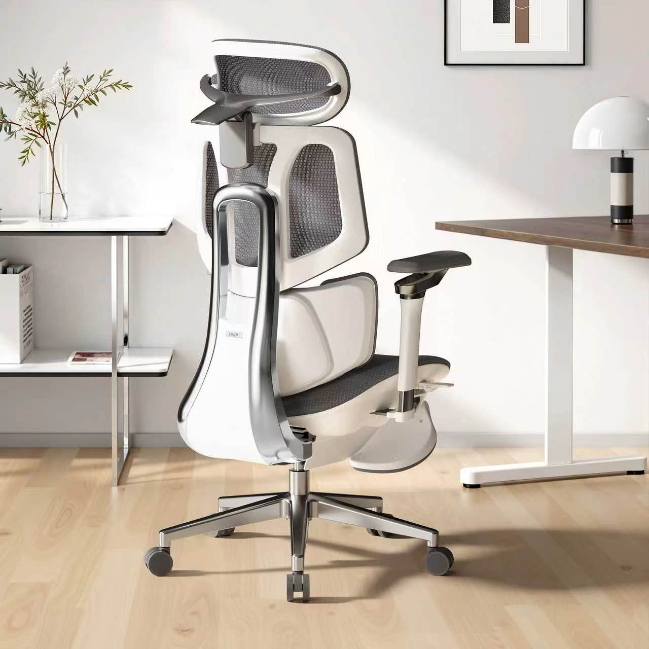 Hbada X7 Smart Ergonomic Office Chair — Adaptive Lumbar, Bui - 4