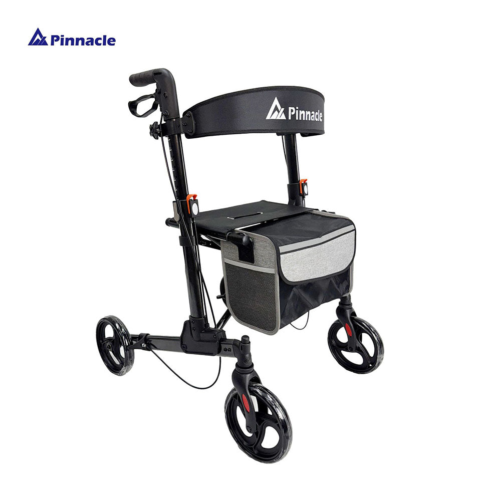 Able-Living Double-Fold Lightweight Rollator - Compact Travel, Standing Fold