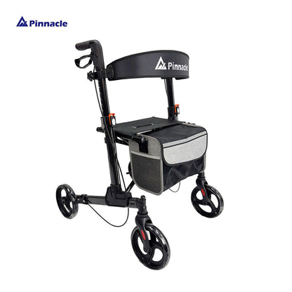 Able-Living Double-Fold Lightweight Rollator - Compact Travel, Standing Fold