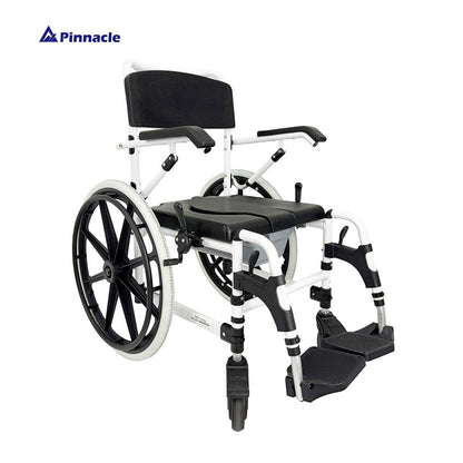 Able-Living Height-Adjustable Shower Commode - Home Care, Flip-Up Armrests, 125kg Capacity