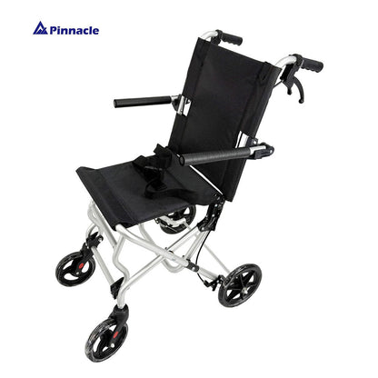 Able-Living Aluminium Foldable Transit Wheelchair - Compact Travel, 100kg Capacity