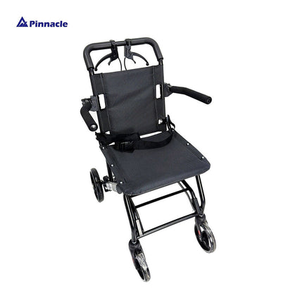 Able-Living One-Touch Fold Transit Wheelchair - Compact Travel, Attendant Brakes