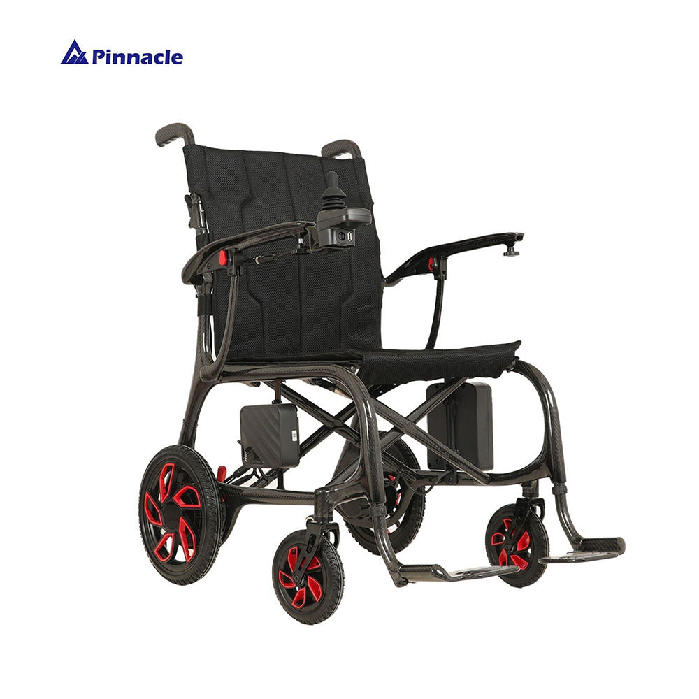 Able-Living Carbon Fibre Electric Wheelchair - Compact Travel, Dual 220W Motors