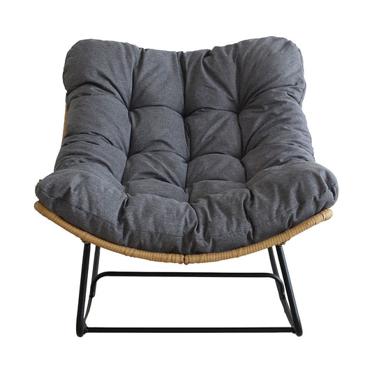 Rocking PE Rattan Chair - 1