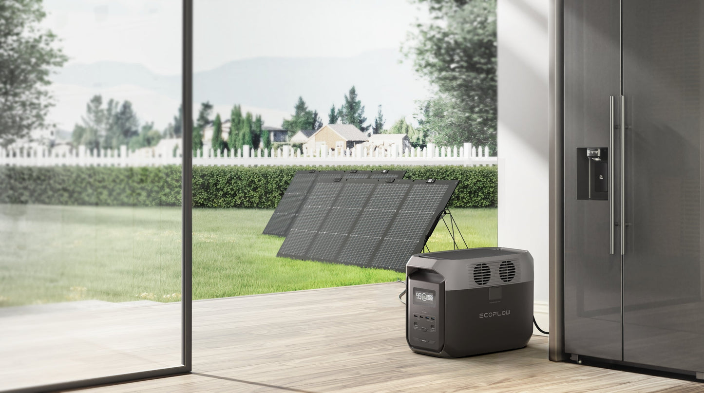 EcoFlow DELTA 3 1500 portable power station – outdoor lifestyle image