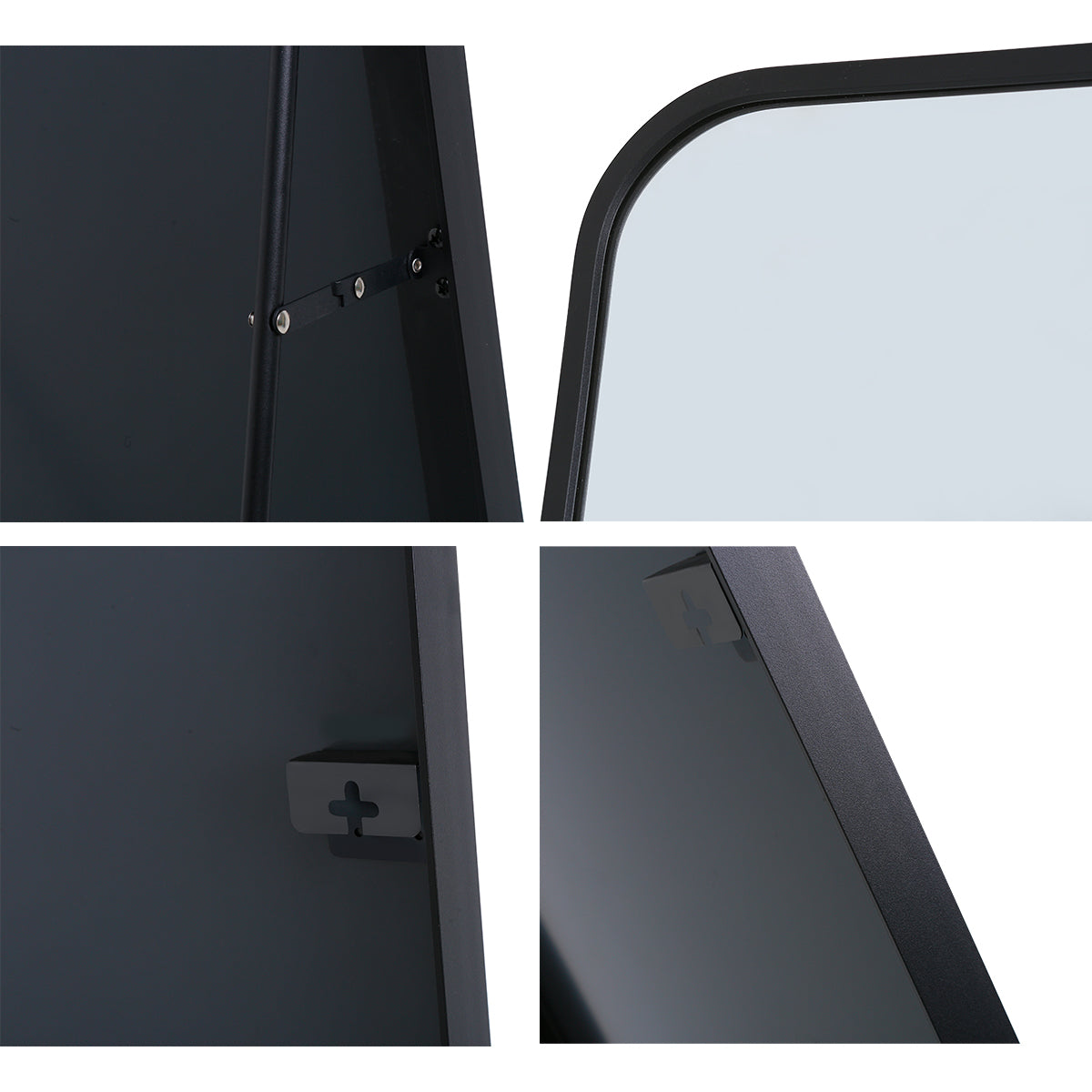 Mirror frame corner detail