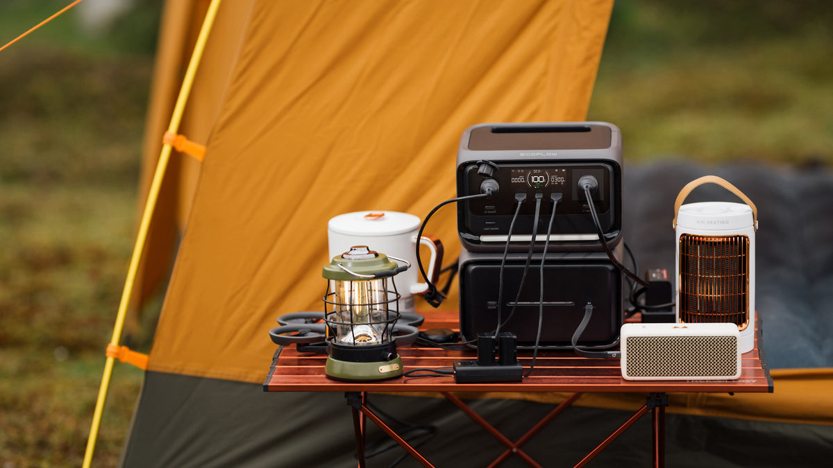 EcoFlow RIVER 3 Max Plus portable power system – outdoor lifestyle image