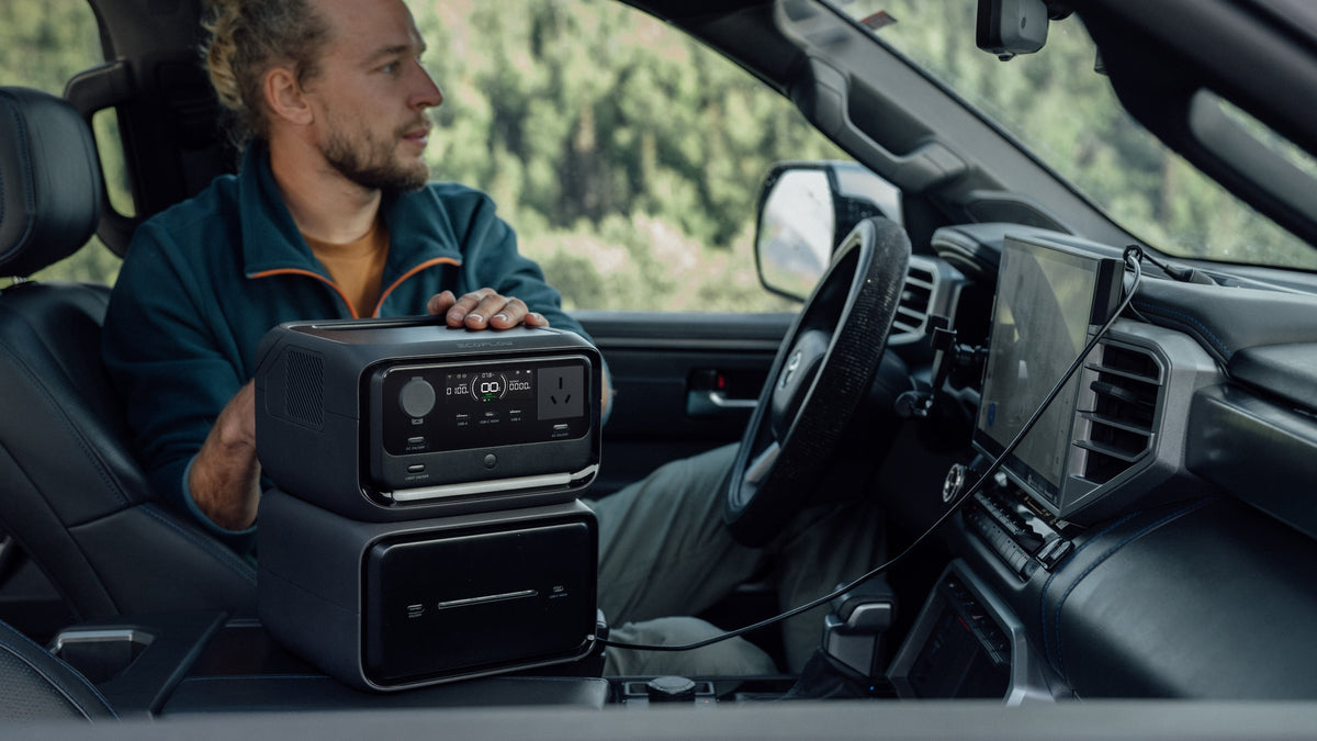 EcoFlow RIVER 3 Max Plus portable power system – lifestyle image