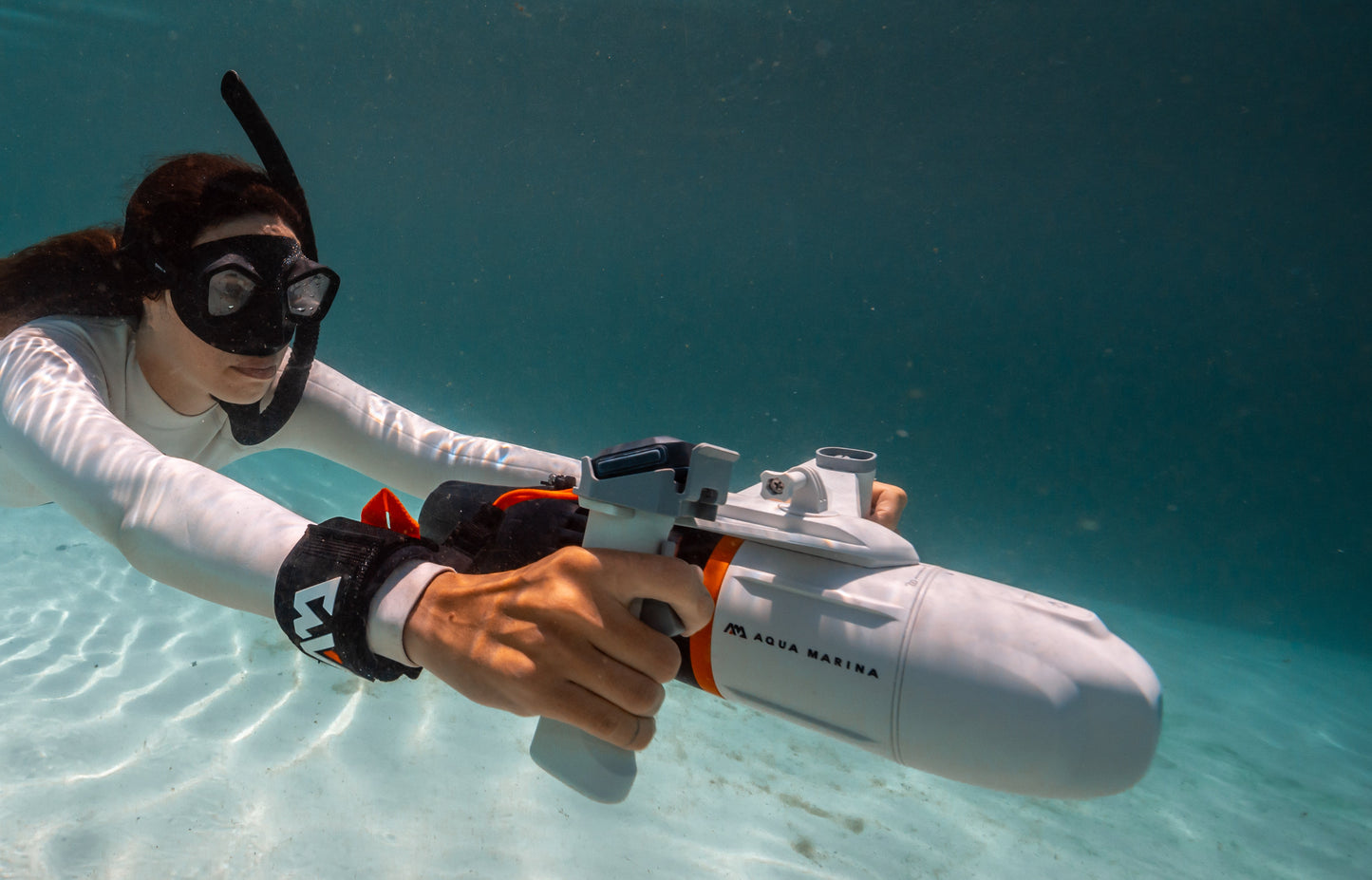 Dual-Battery Underwater Jet Power Fin - Water Adventure, Compact Propulsion