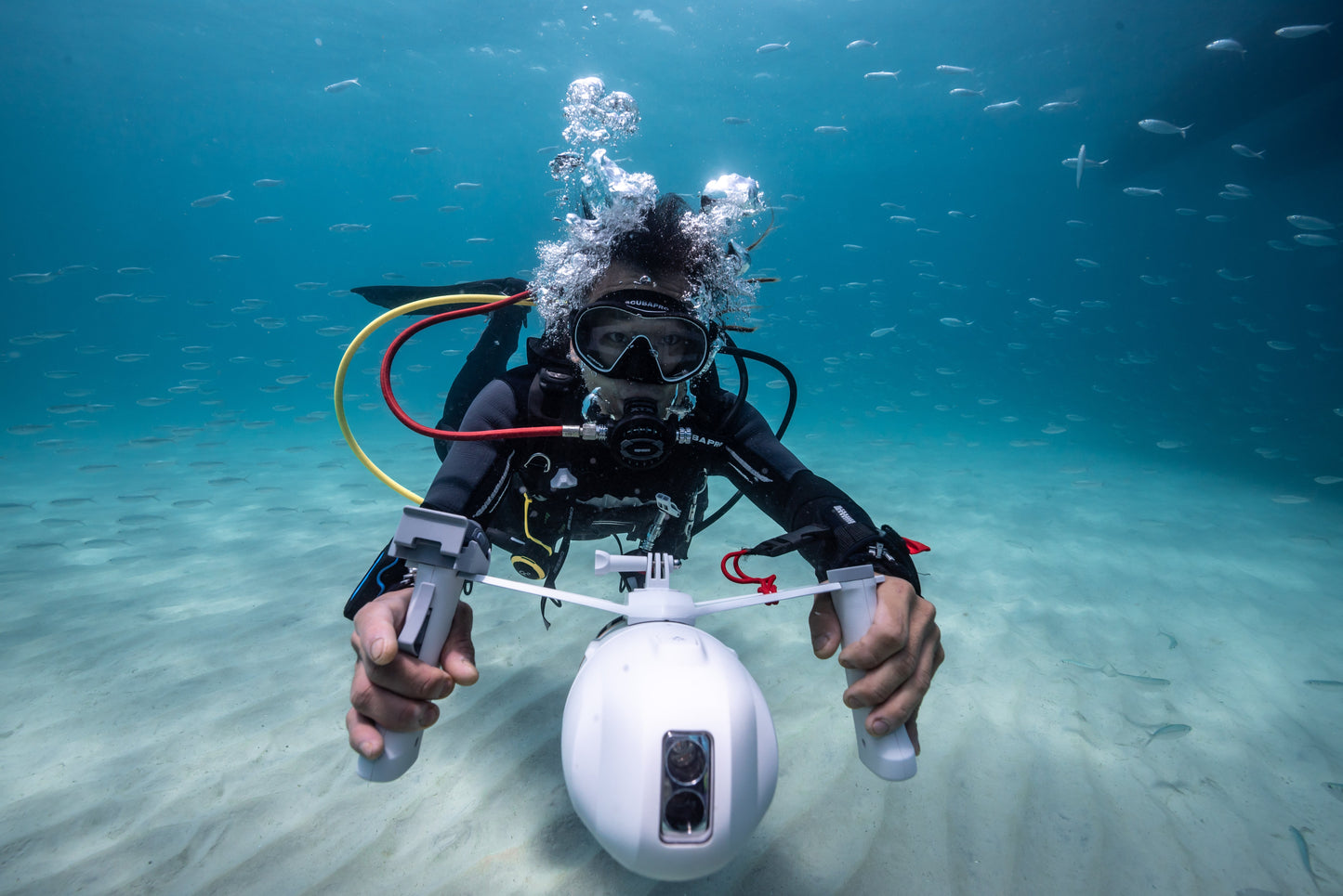 Dual-Battery Underwater Jet Power Fin - Water Adventure, Compact Propulsion