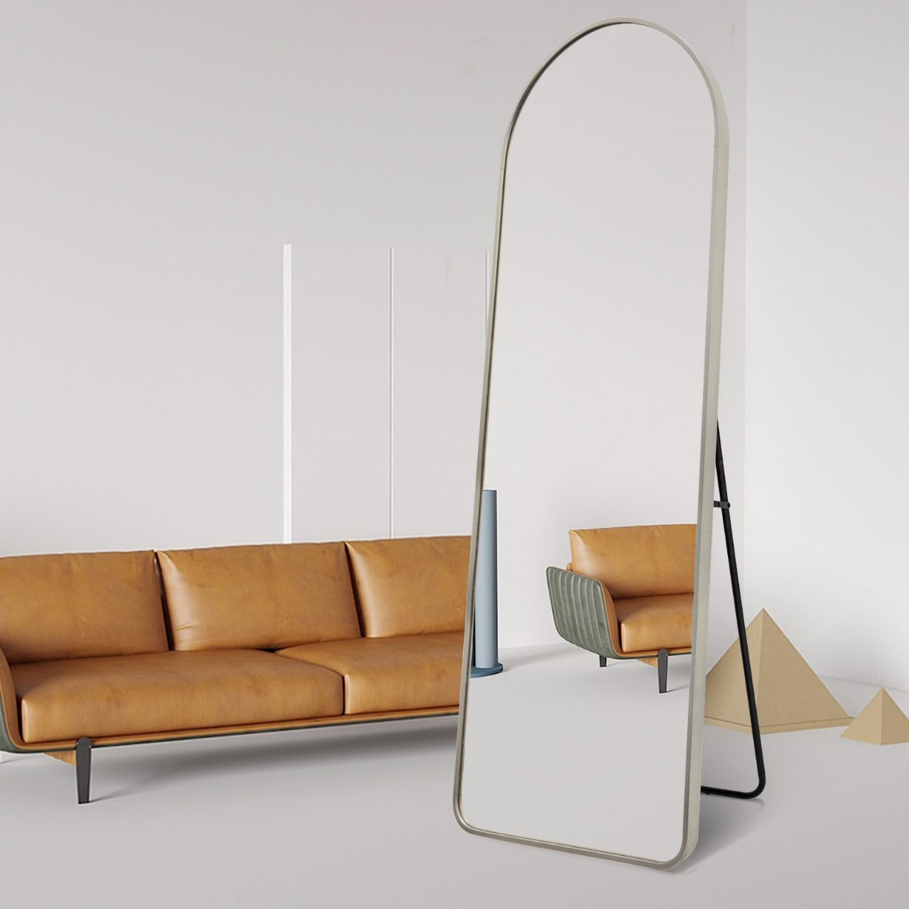 Arch Full Length Mirror (Silver) - FLM31