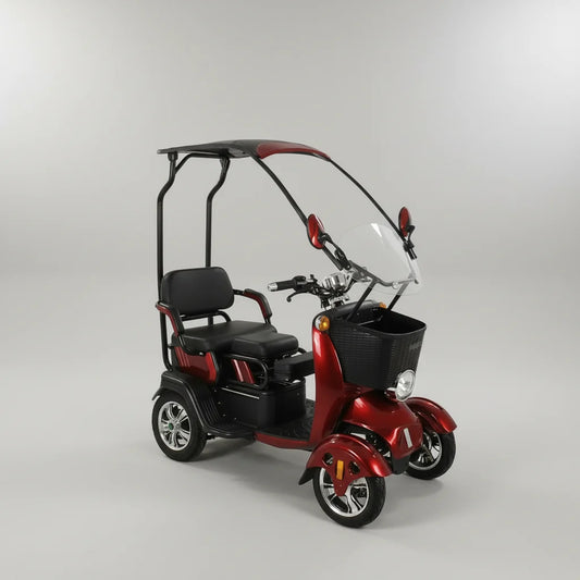 Hubsite Long-Range Mobility Aid Scooter - Elderly & Disability, 10km/h Footpath Legal, 220kg Capacity