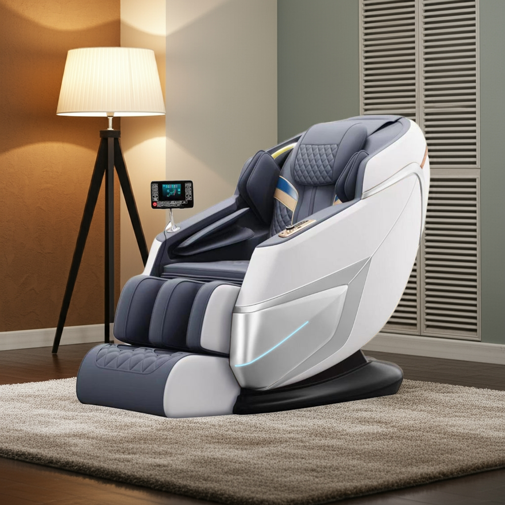 Zero-Gravity Massage Chair - Daily Comfort, SL-Track, Back Heating