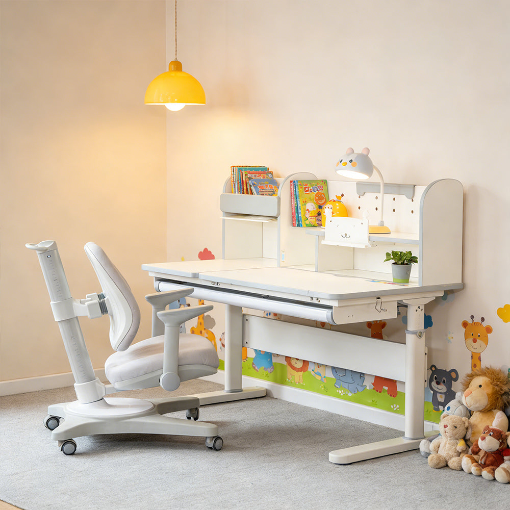 Kids study chair with lumbar support
