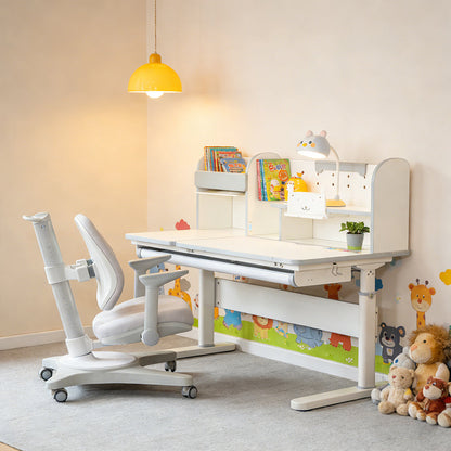 Kids study chair with lumbar support