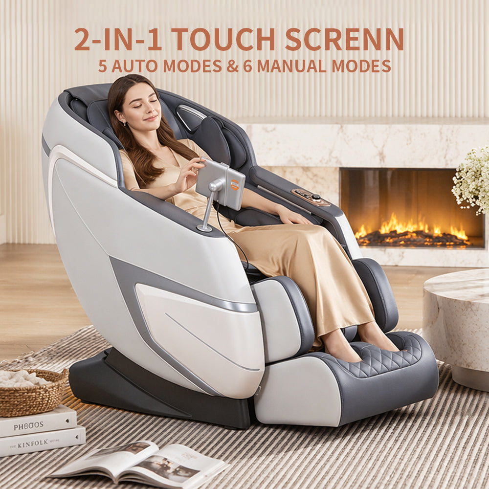 Zero-Gravity Massage Chair - Daily Comfort, SL-Track, Back Heating