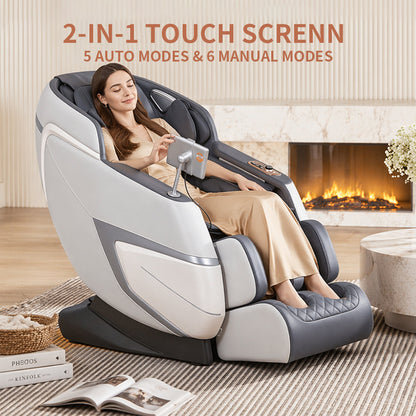 Zero-Gravity Massage Chair - Daily Comfort, SL-Track, Back Heating