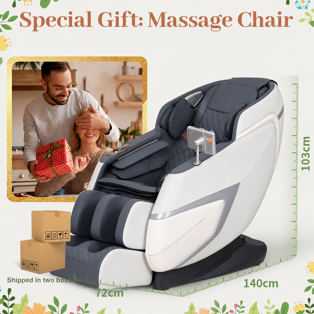 Zero-Gravity Massage Chair - Daily Comfort, SL-Track, Back Heating