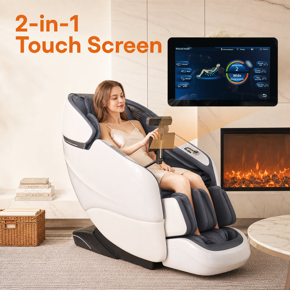 3D Full-Body Massage Chair - Daily Comfort, Body Detection, Capsule Design