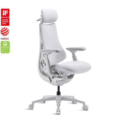 LiberNovo Omni Pro – Smart Dynamic Ergonomic Chair with Footrest