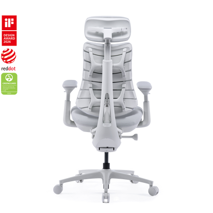 LiberNovo Omni Pro – Smart Dynamic Ergonomic Chair with Footrest